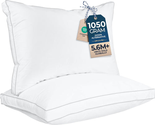 Utopia Bedding Gusset Bed Pillows 1