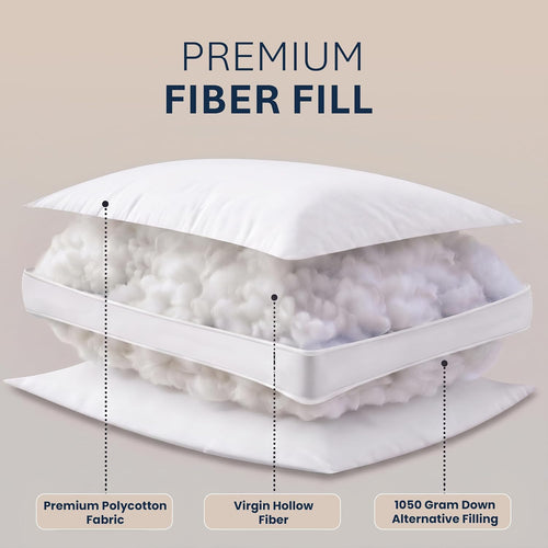 Utopia Bedding Gusset Bed Pillows 2